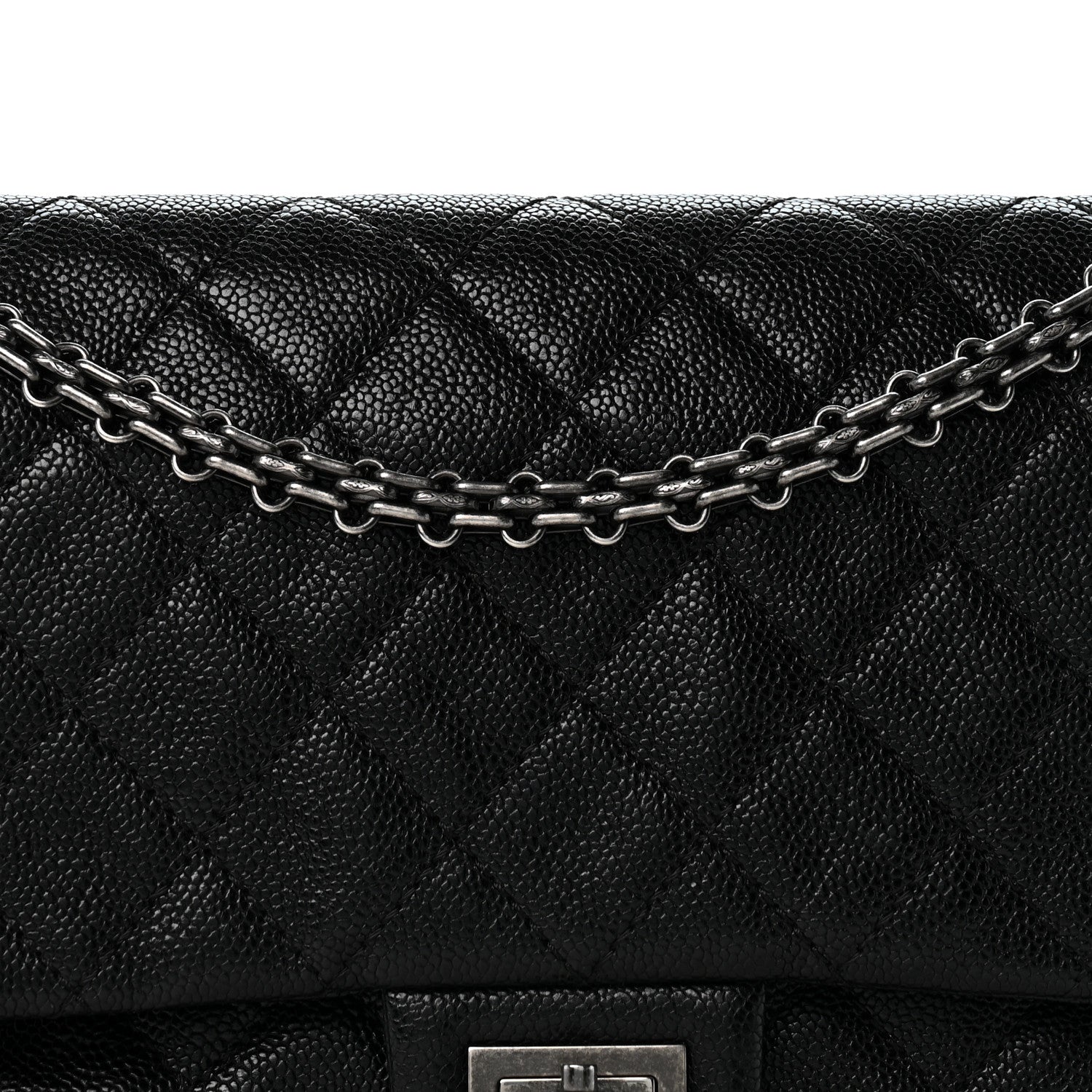 Caviar Quilted 2.55 Reissue 226 Flap Black