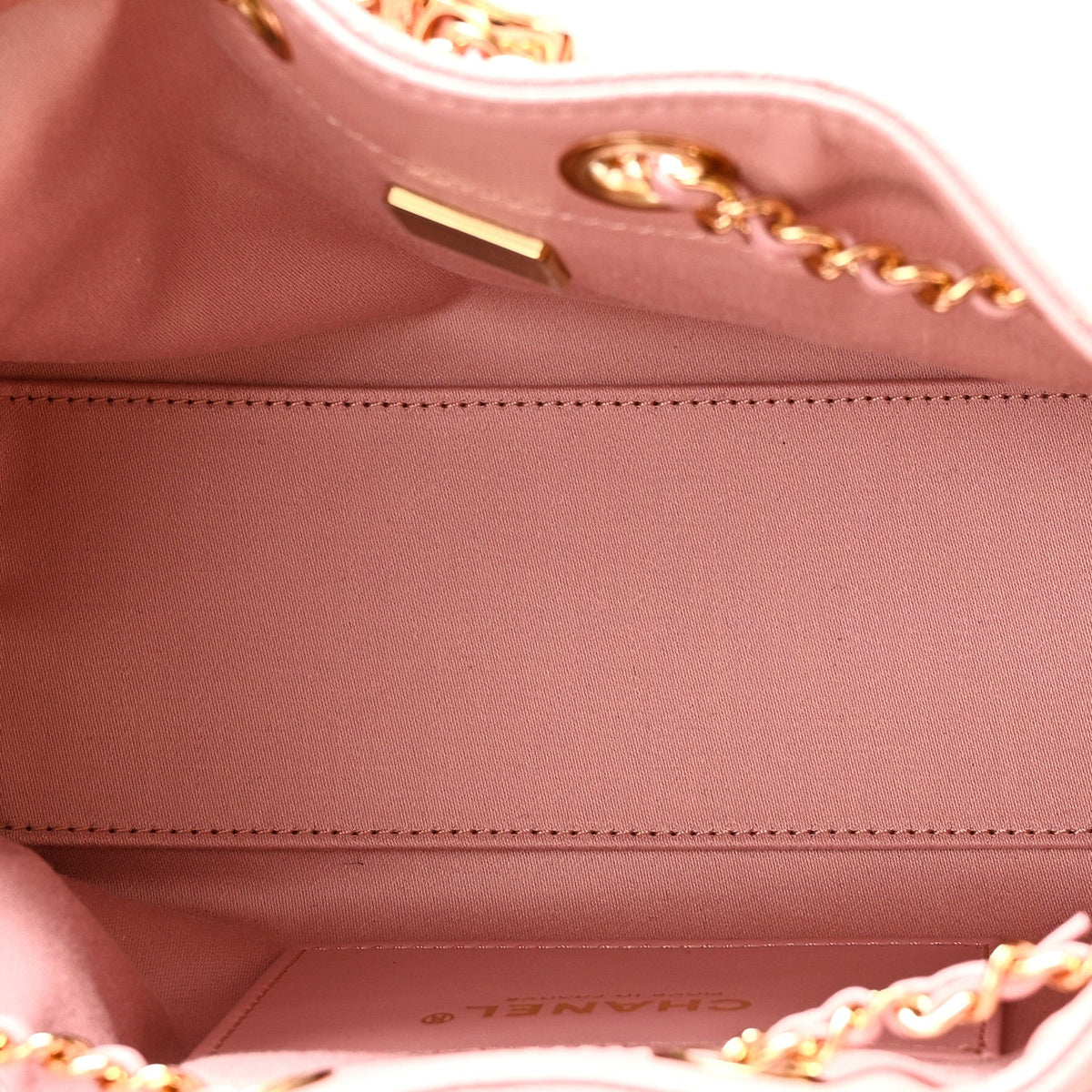 Caviar Quilted Mini Chanel 25 Handbag Pink