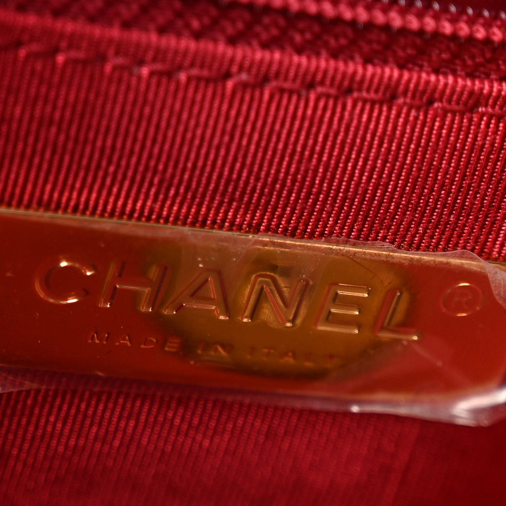 Lambskin  Quilted Large Chanel 19 Flap Black