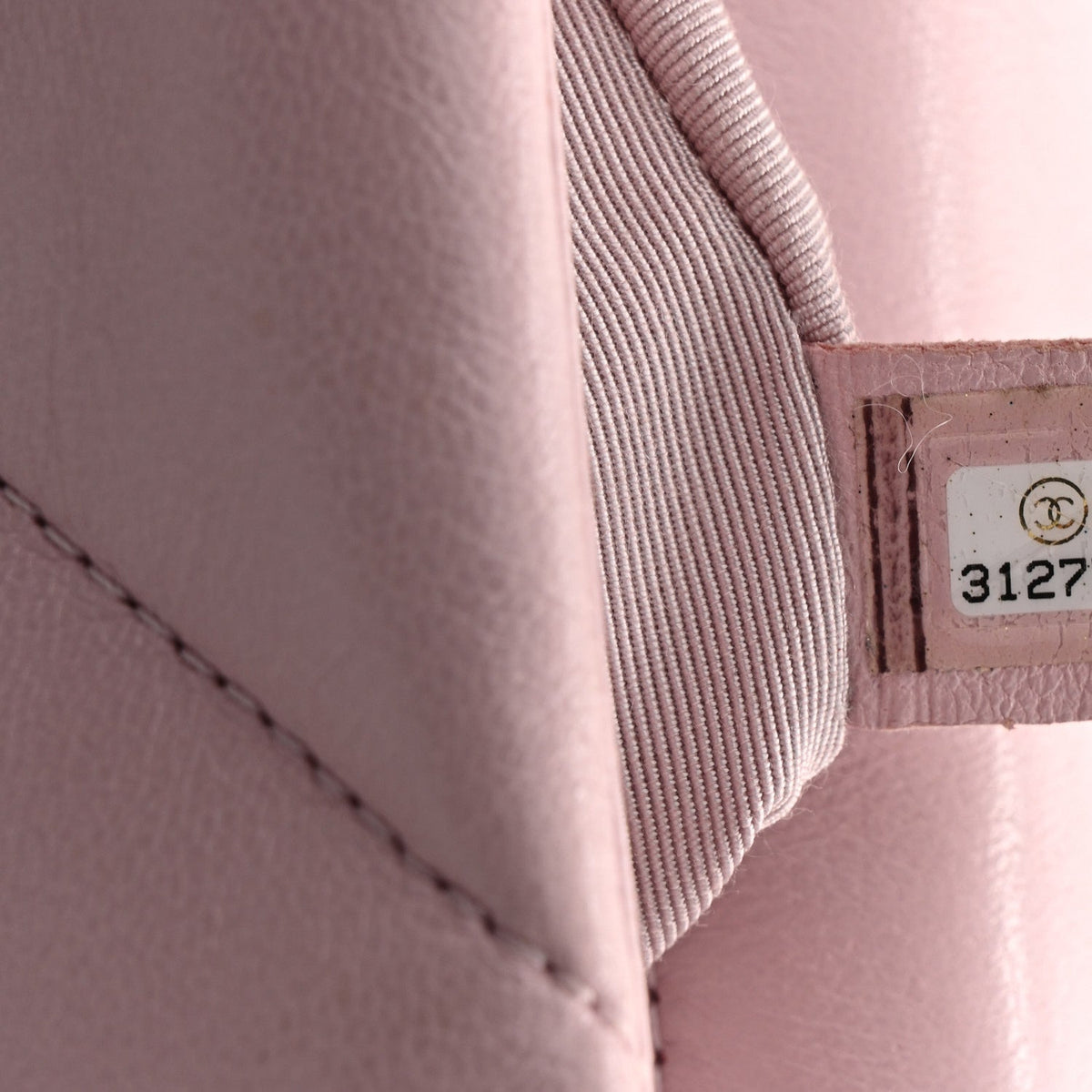 Lambskin Quilted Medium Chanel 19 Flap Light Pink