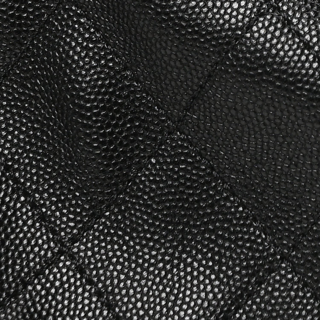 Caviar Quilted Medium Chanel 25 Handbag Black