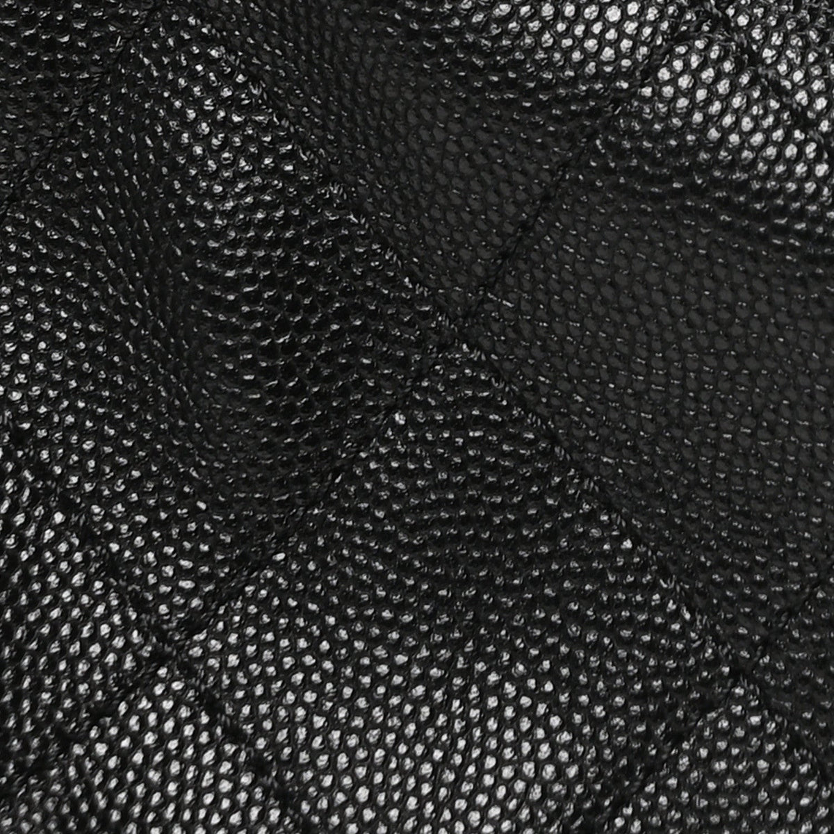 Caviar Quilted Medium Chanel 25 Handbag Black