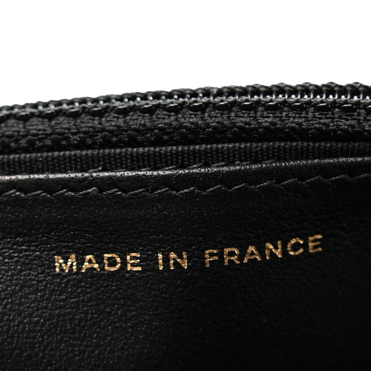 Caviar Quilted Boy Wallet On Chain WOC Black