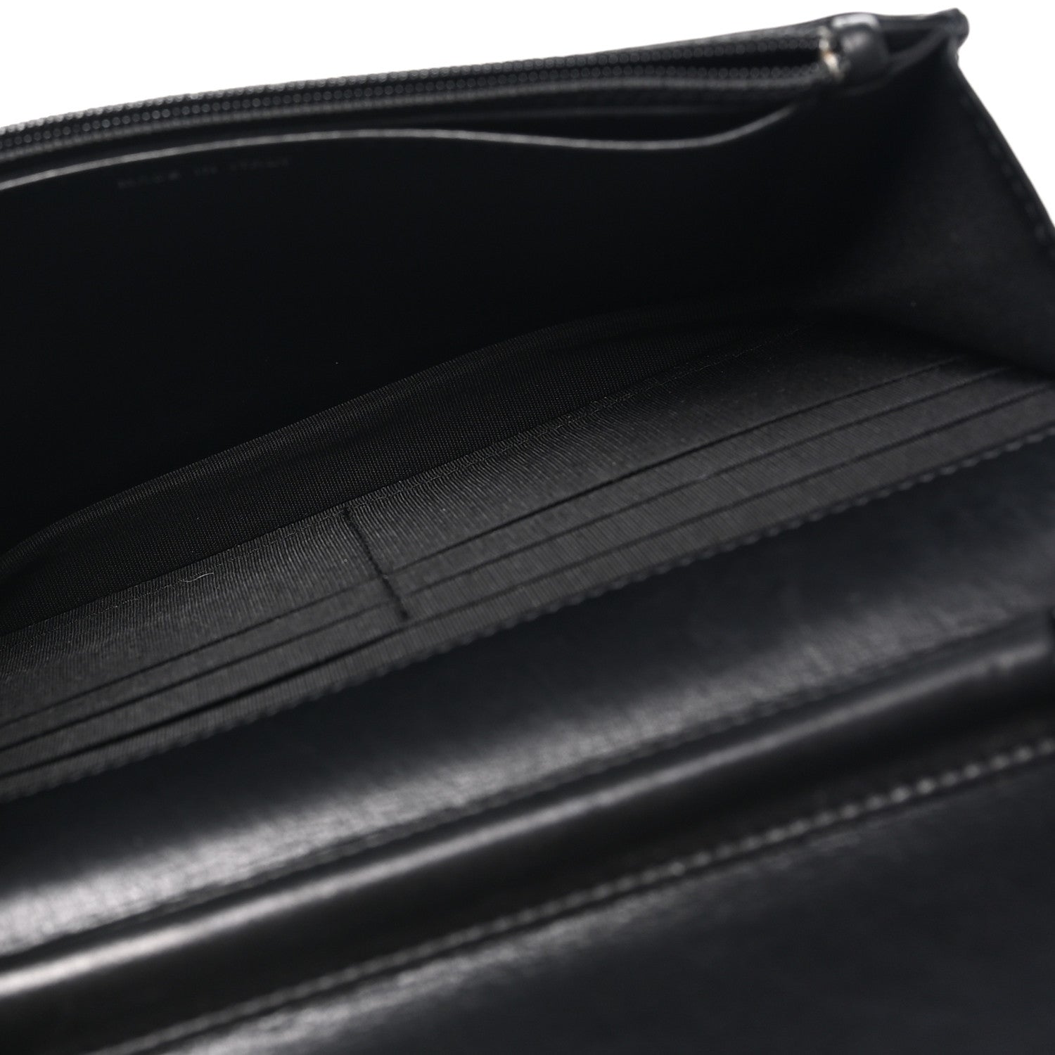 Lambskin Quilted Boy Wallet On Chain WOC So Black