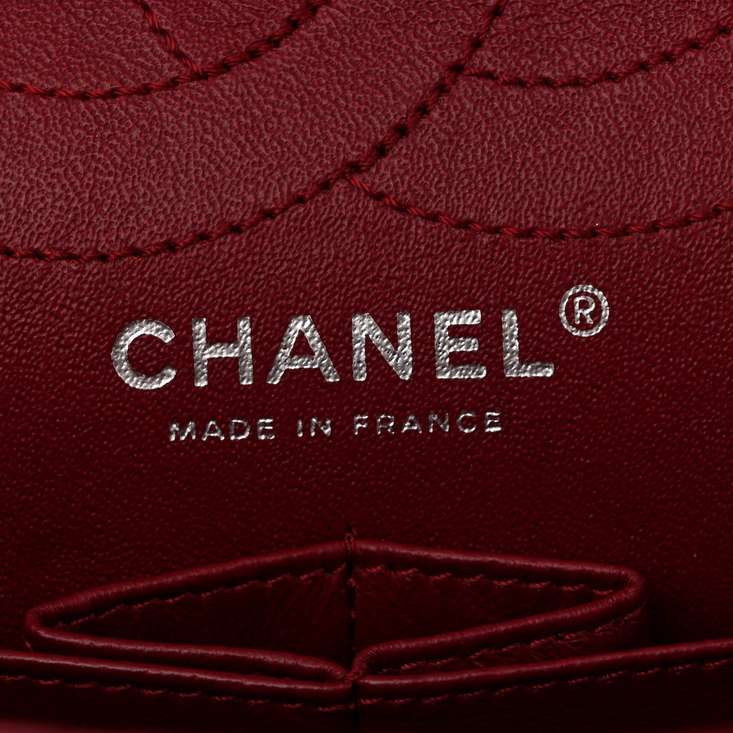 Patent Quilted 2.55 Reissue 226 Flap Red