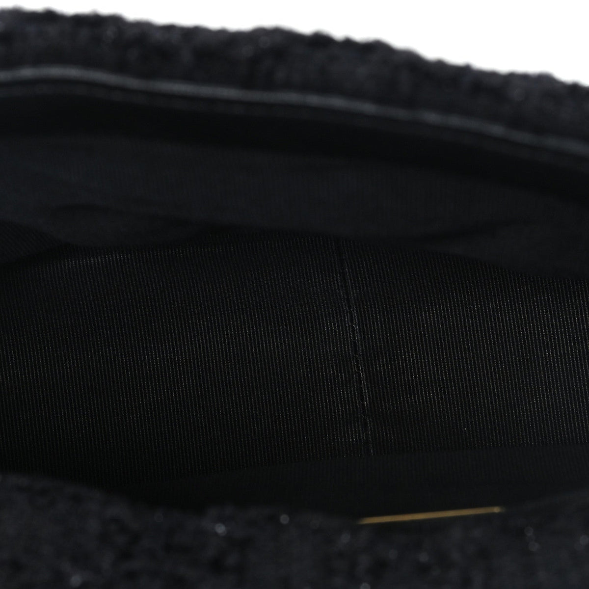 Tweed Quilted Medium Chanel 19 Flap Black Black