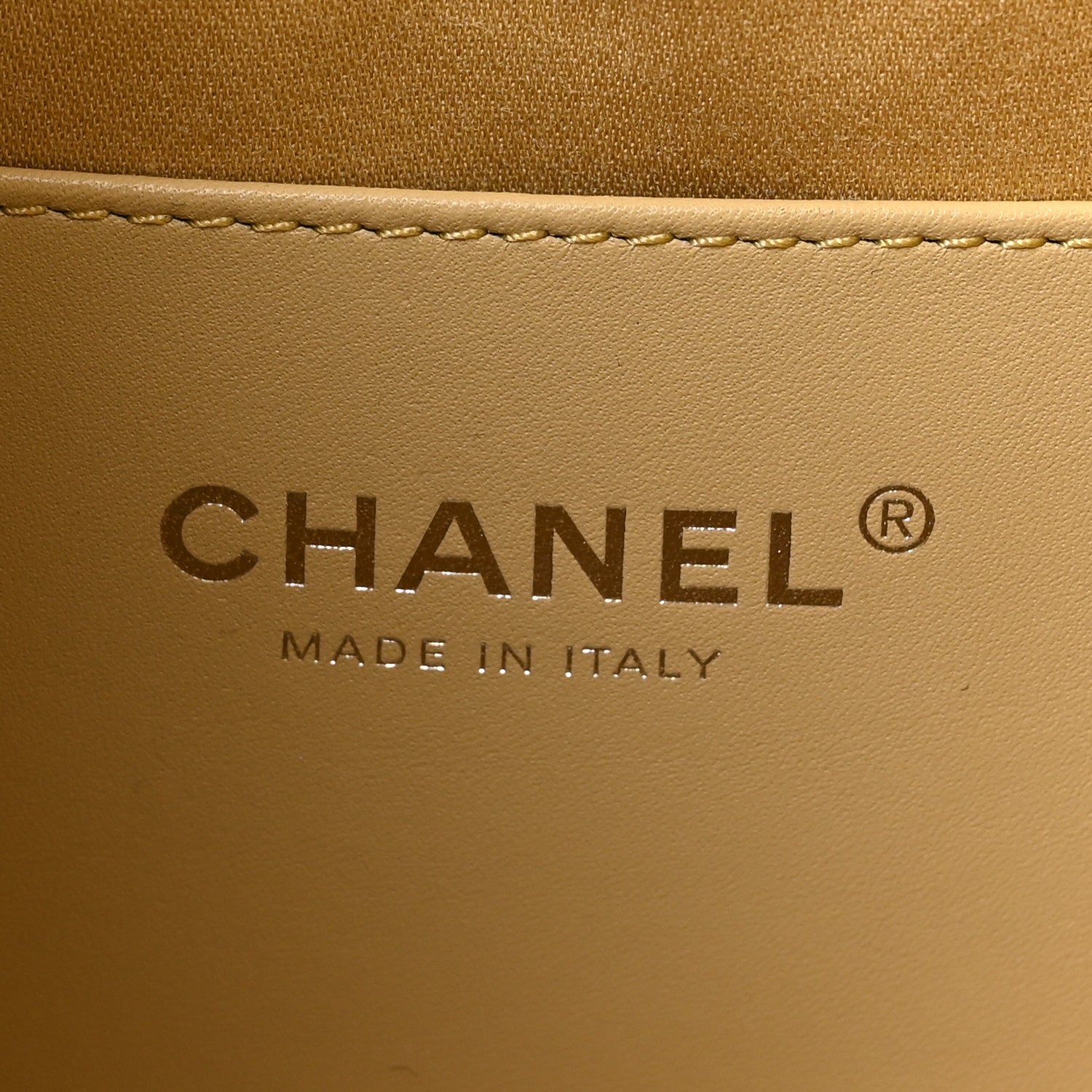 Metallic Aged Calfskin Quilted Mini Chanel 25 Handbag Gold