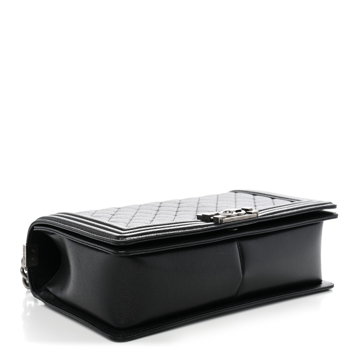 Caviar Quilted New Medium Boy Flap Black