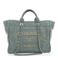 Denim Medium Deauville Tote Light Blue