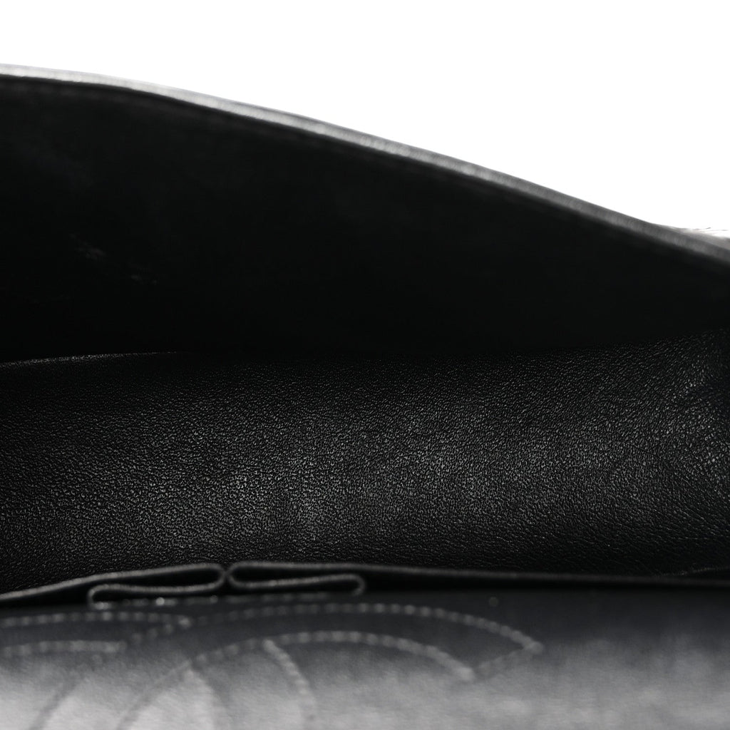 Aged Calfskin Quilted 2.55 Reissue 225 Flap So Black