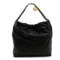 Shiny Caviar Quilted Monochrome Chanel 22 Black
