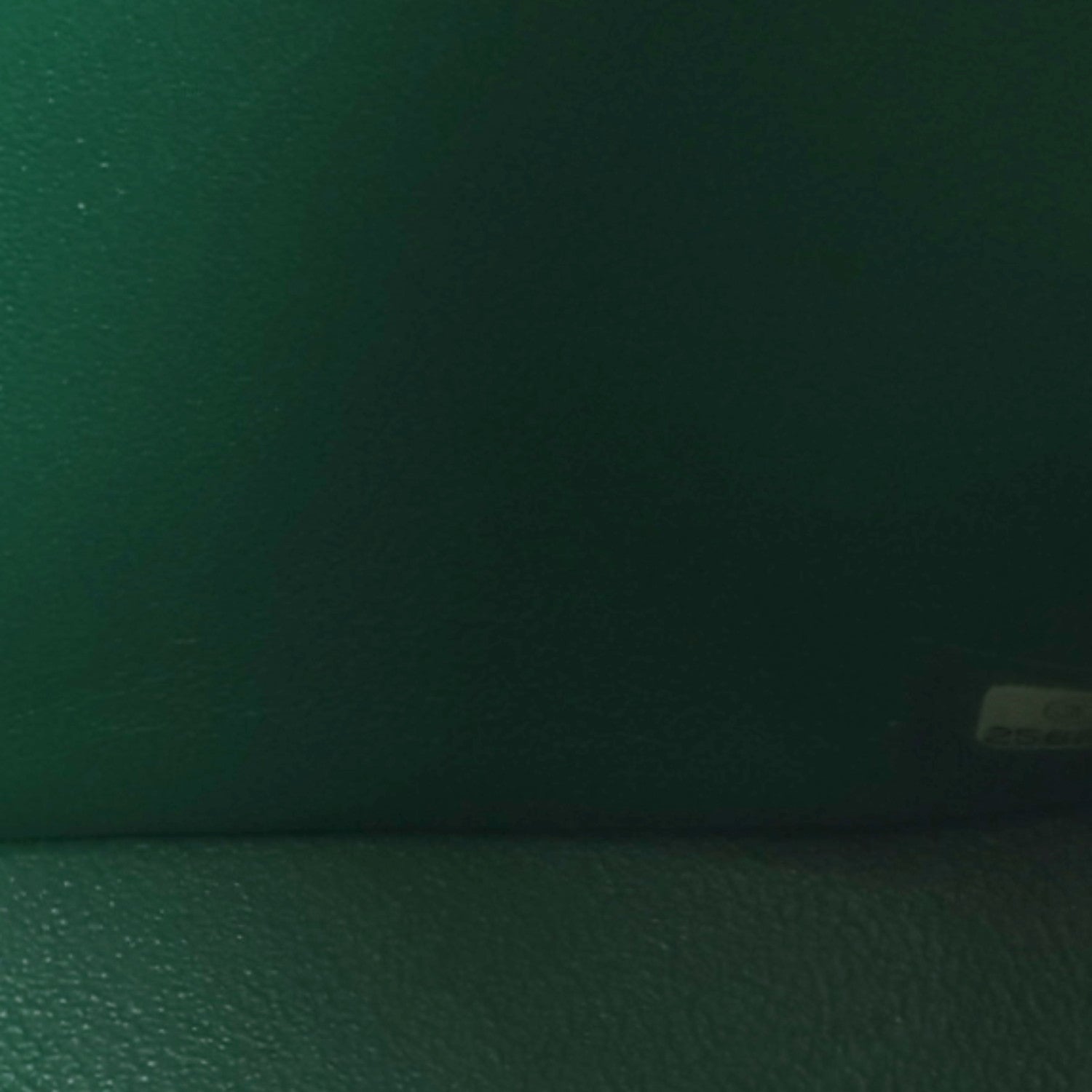 Metallic Caviar Quilted Jumbo Double Flap Green