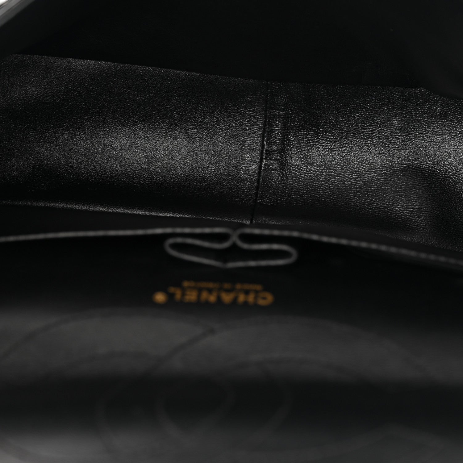 Metallic Aged Calfskin Quilted 2.55 Reissue 227 Flap Black