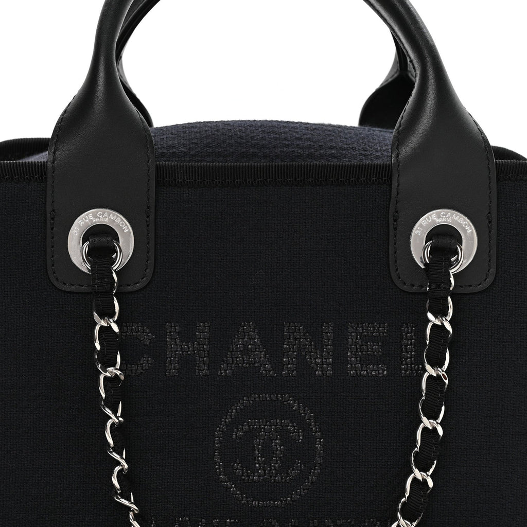 Mixed Fibers Deauville Bowling Bag Black