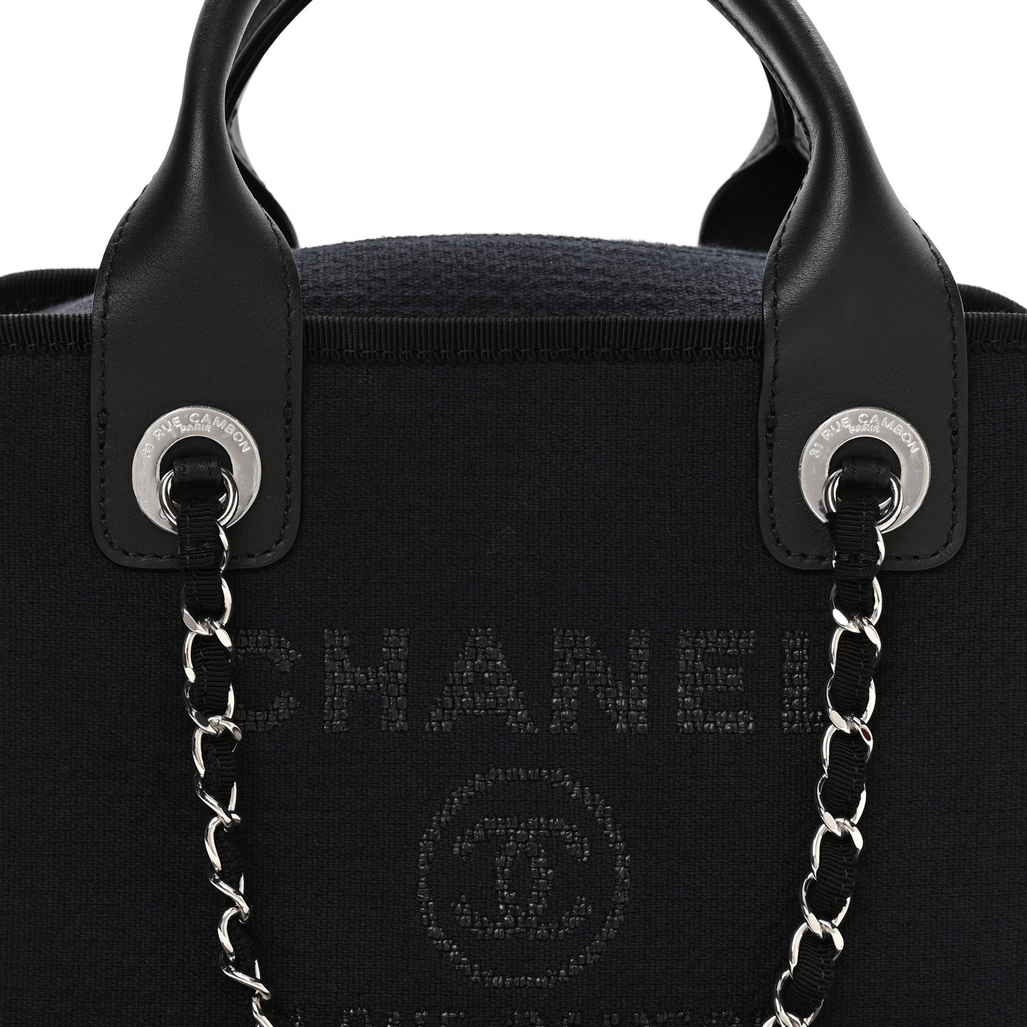 Mixed Fibers Deauville Bowling Bag Black