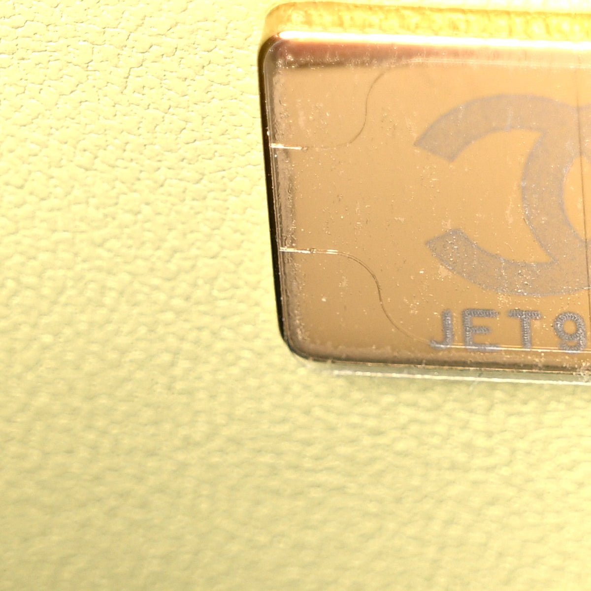 Calfskin Lizard Embossed Wallet On Chain WOC Green