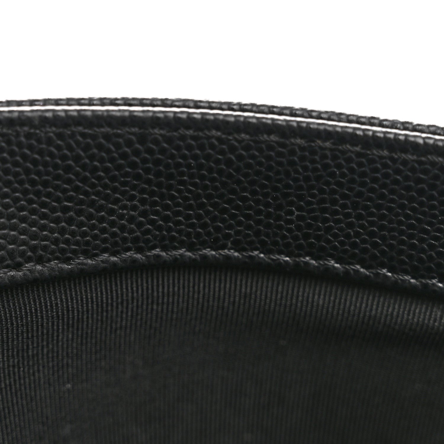 Caviar Quilted Small Boy Flap Black