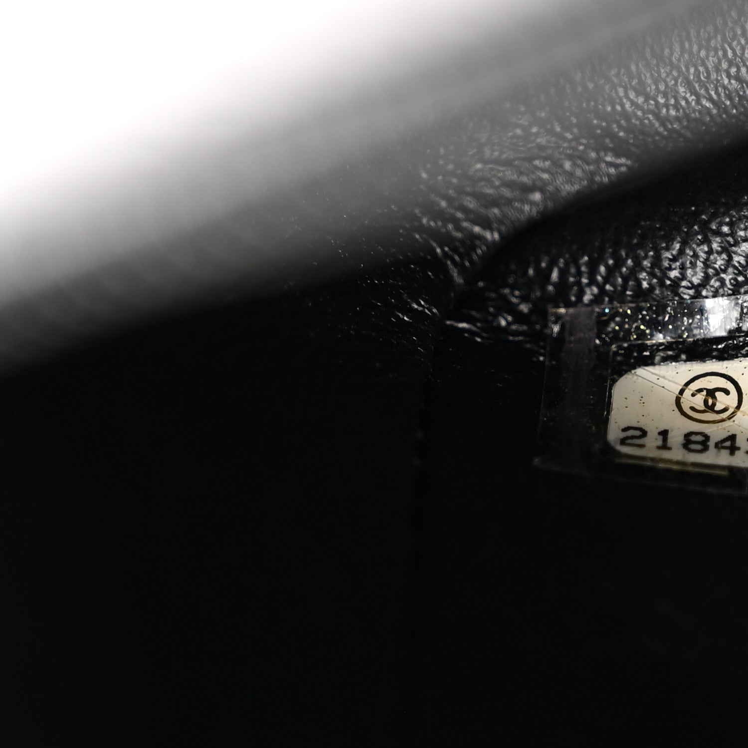 Caviar Quilted Mini Square Flap Black