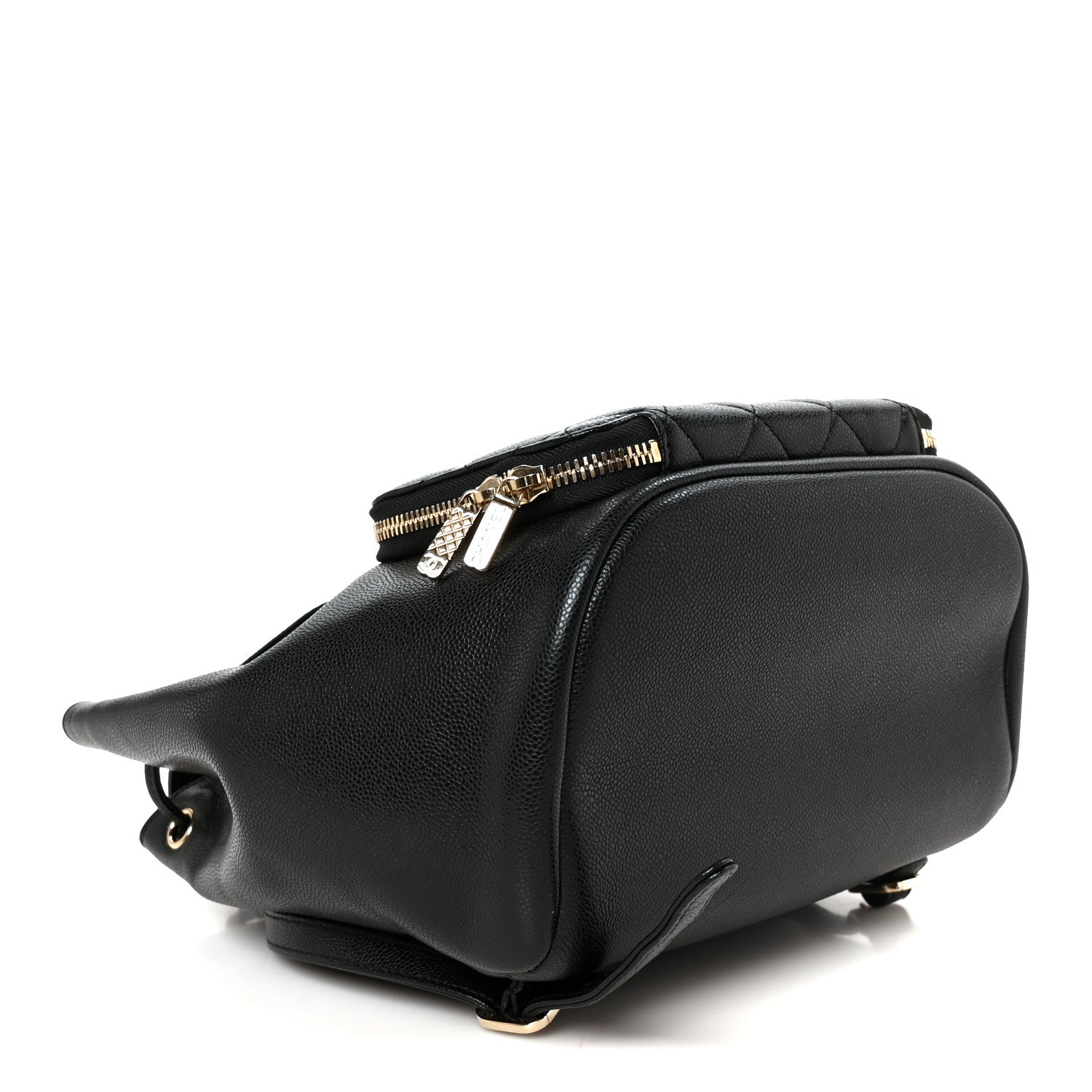 Caviar Quilted Business Affinity Backpack Black
