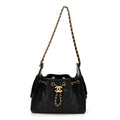 Caviar Quilted Mini Chanel 25 Handbag Black