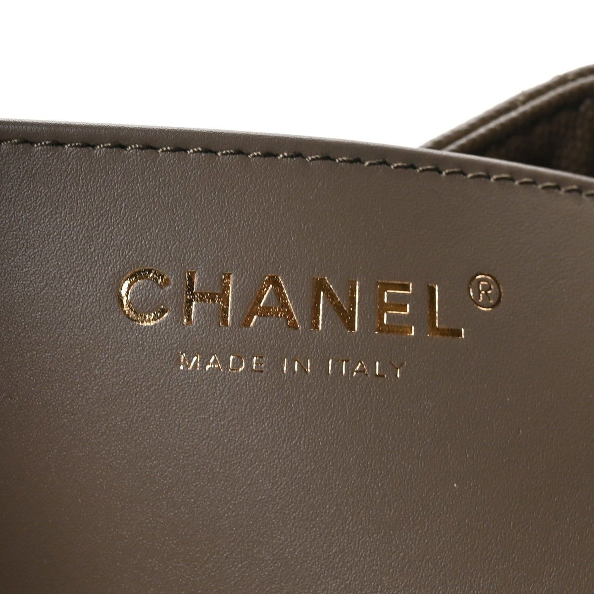 Caviar Quilted Small Chanel 25 Handbag Dark Khaki