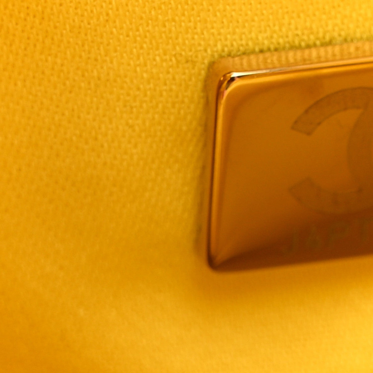 Caviar Quilted Mini Chanel 25 Handbag  Yellow