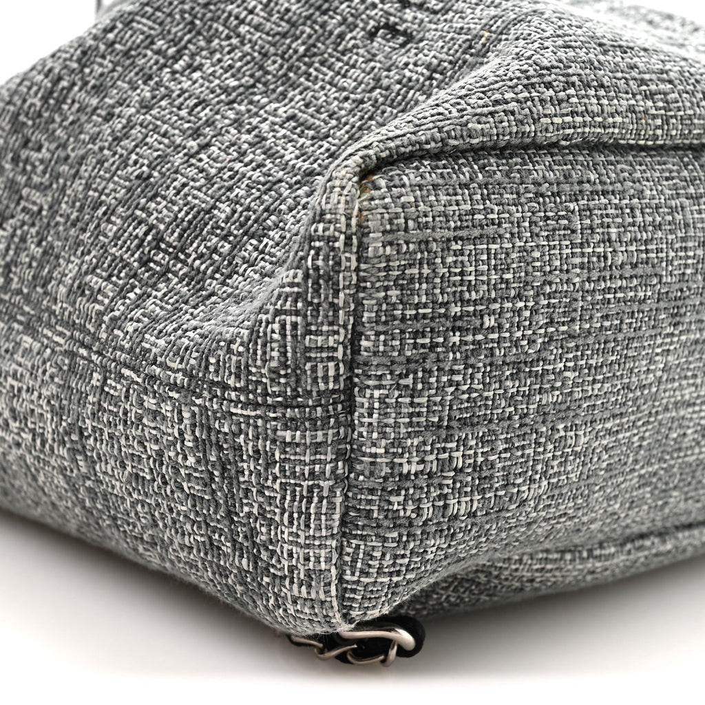 Canvas Large Deauville Backpack Charcoal