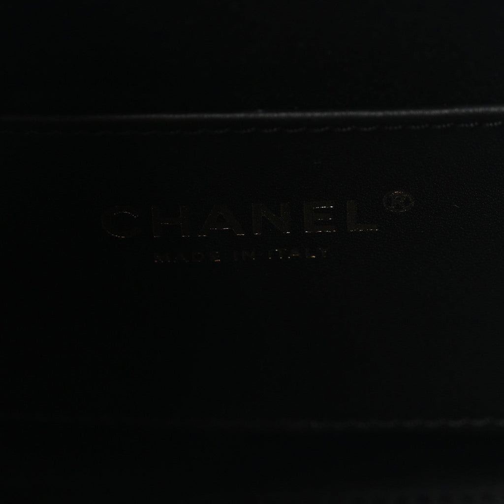 Caviar Quilted Mini Chanel 25 Handbag Black