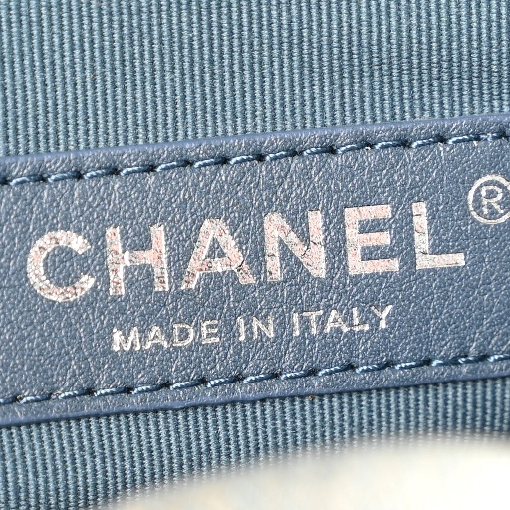 Denim Small Deauville Tote Light Blue