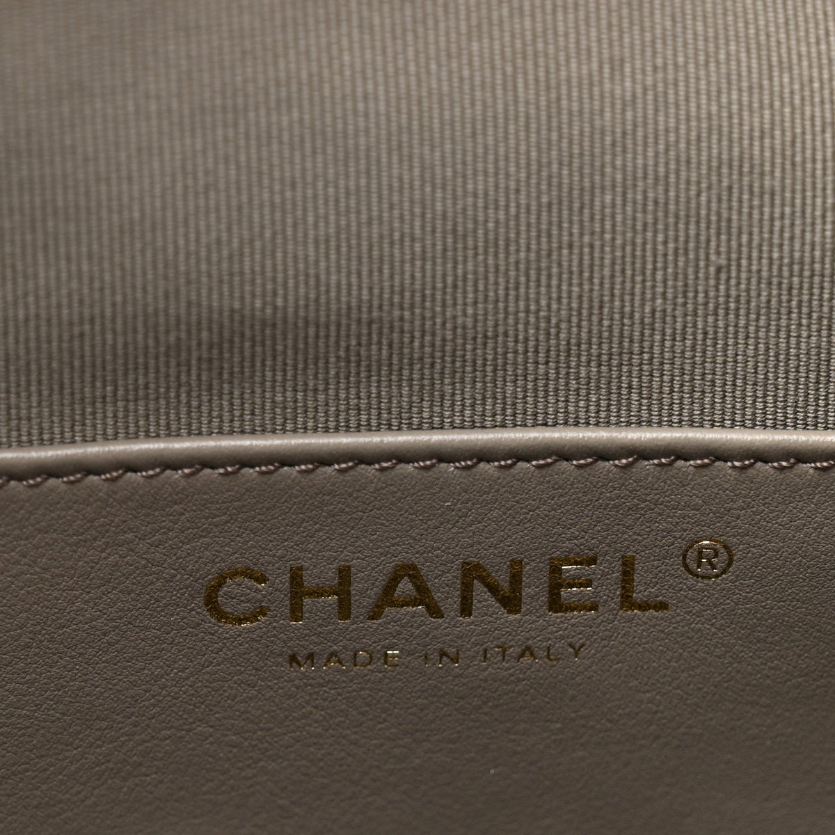 Suede Quilted Medium Chanel 25 Handbag Dark Grey