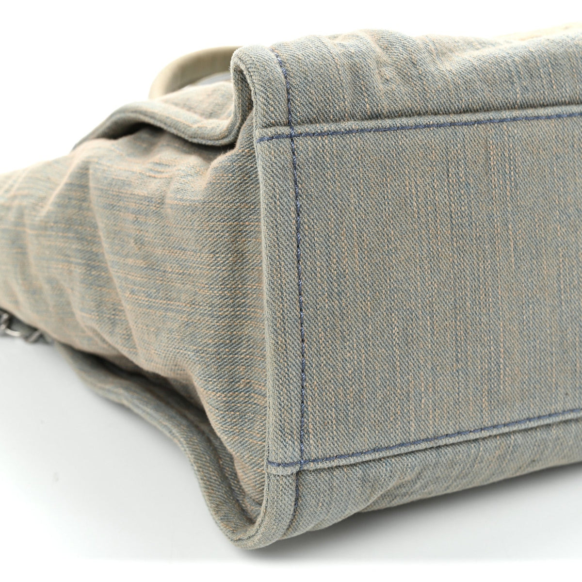 Denim Small Deauville Tote Light Blue