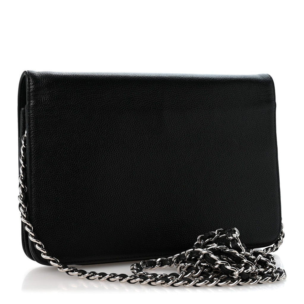 Caviar Sevruga Wallet on Chain WOC Black