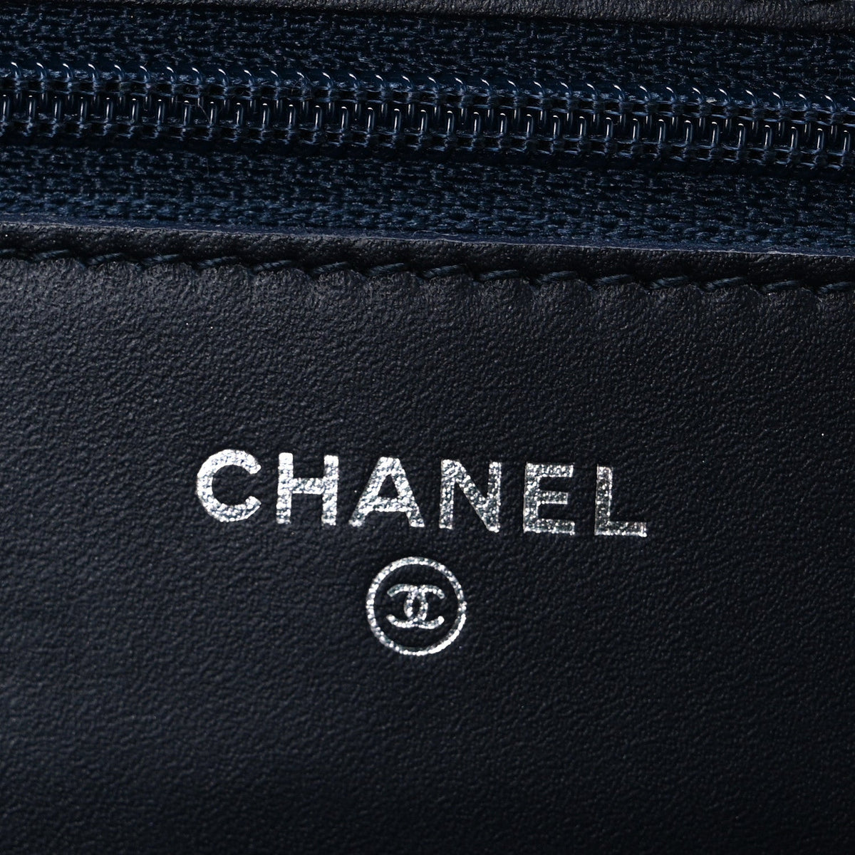 Velvet Quilted Boy Wallet On Chain WOC Blue