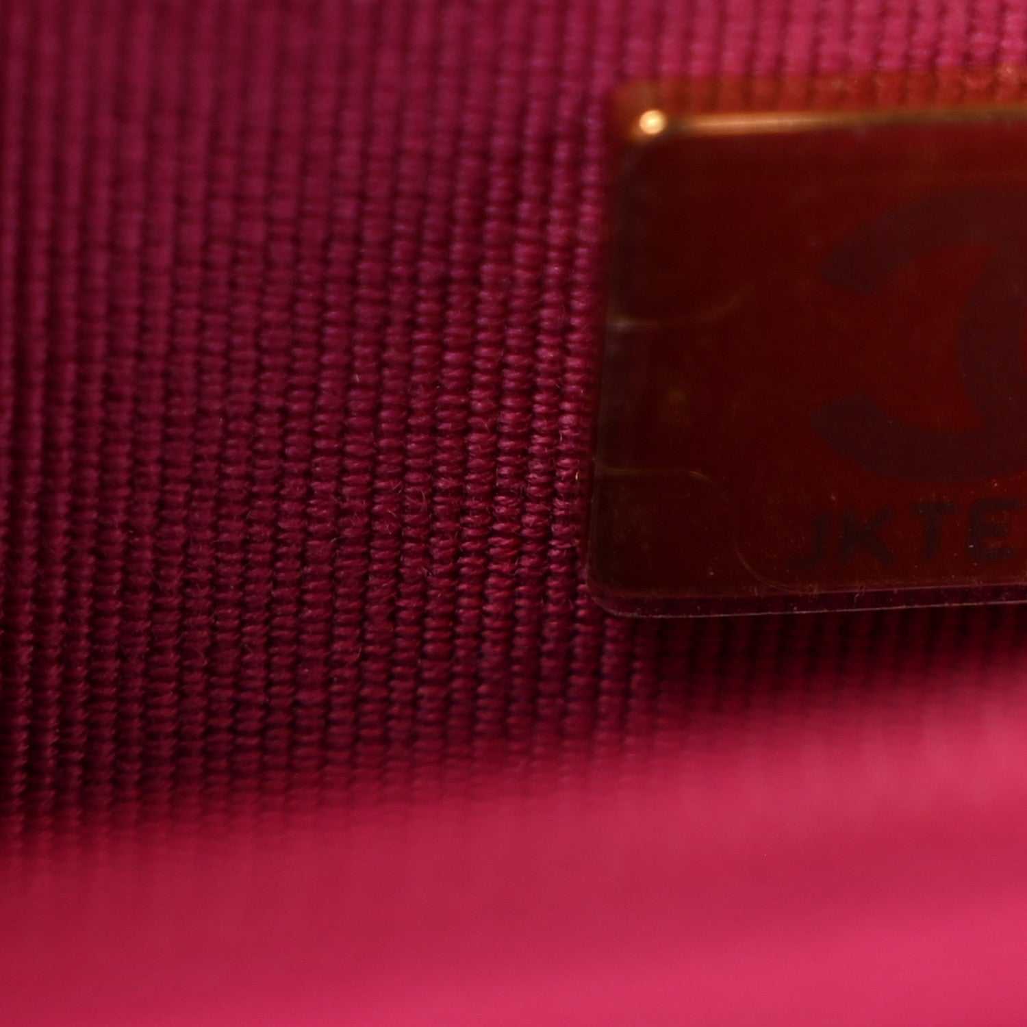 Lambskin Quilted Top Handle Wallet On Chain WOC Pink
