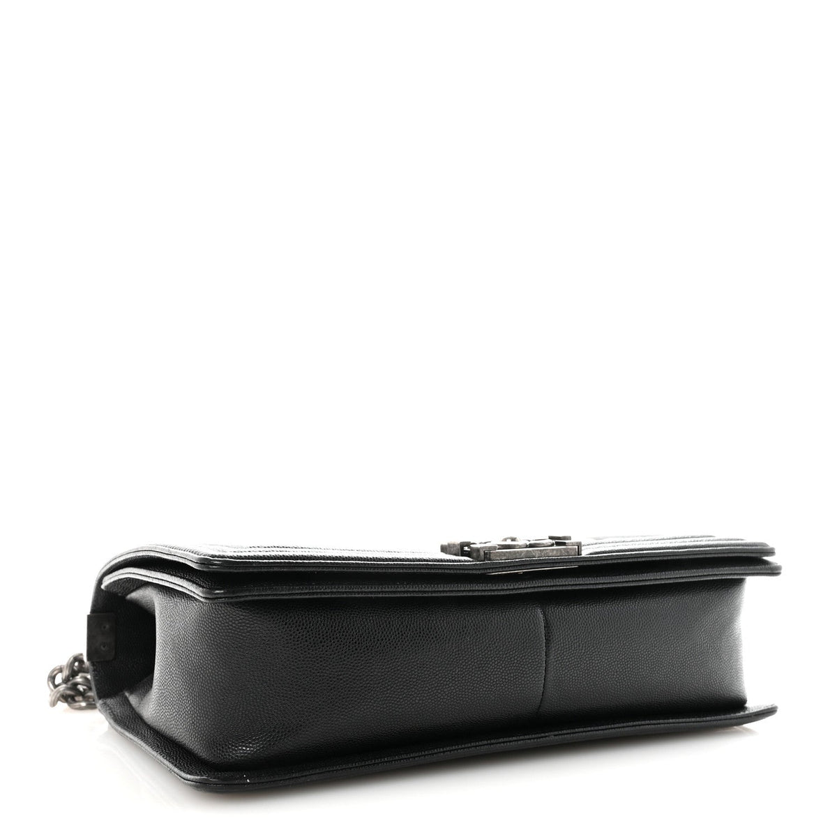 Caviar Quilted New Medium Boy Flap Black