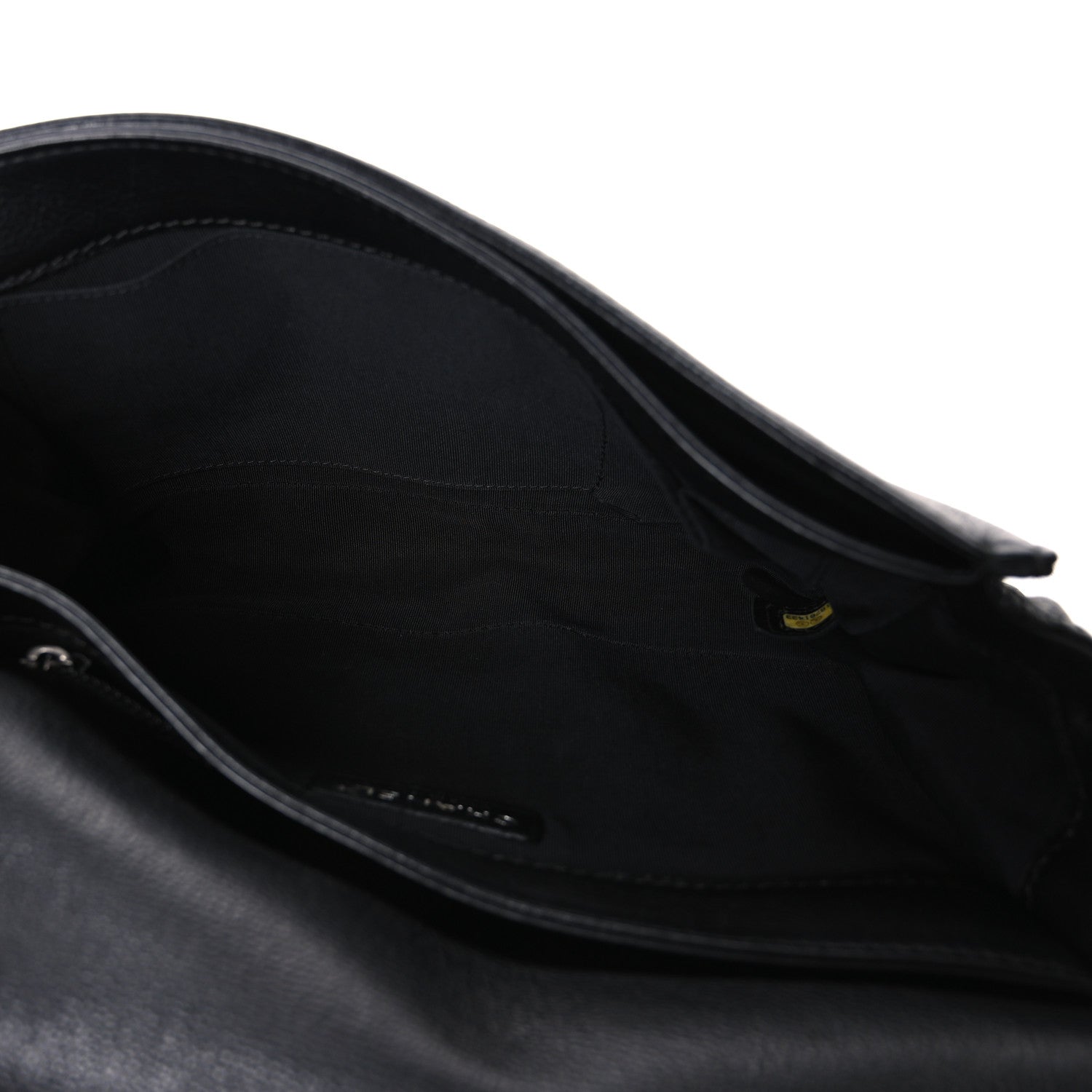 Calfskin New Medium Boy Reverso Flap Black