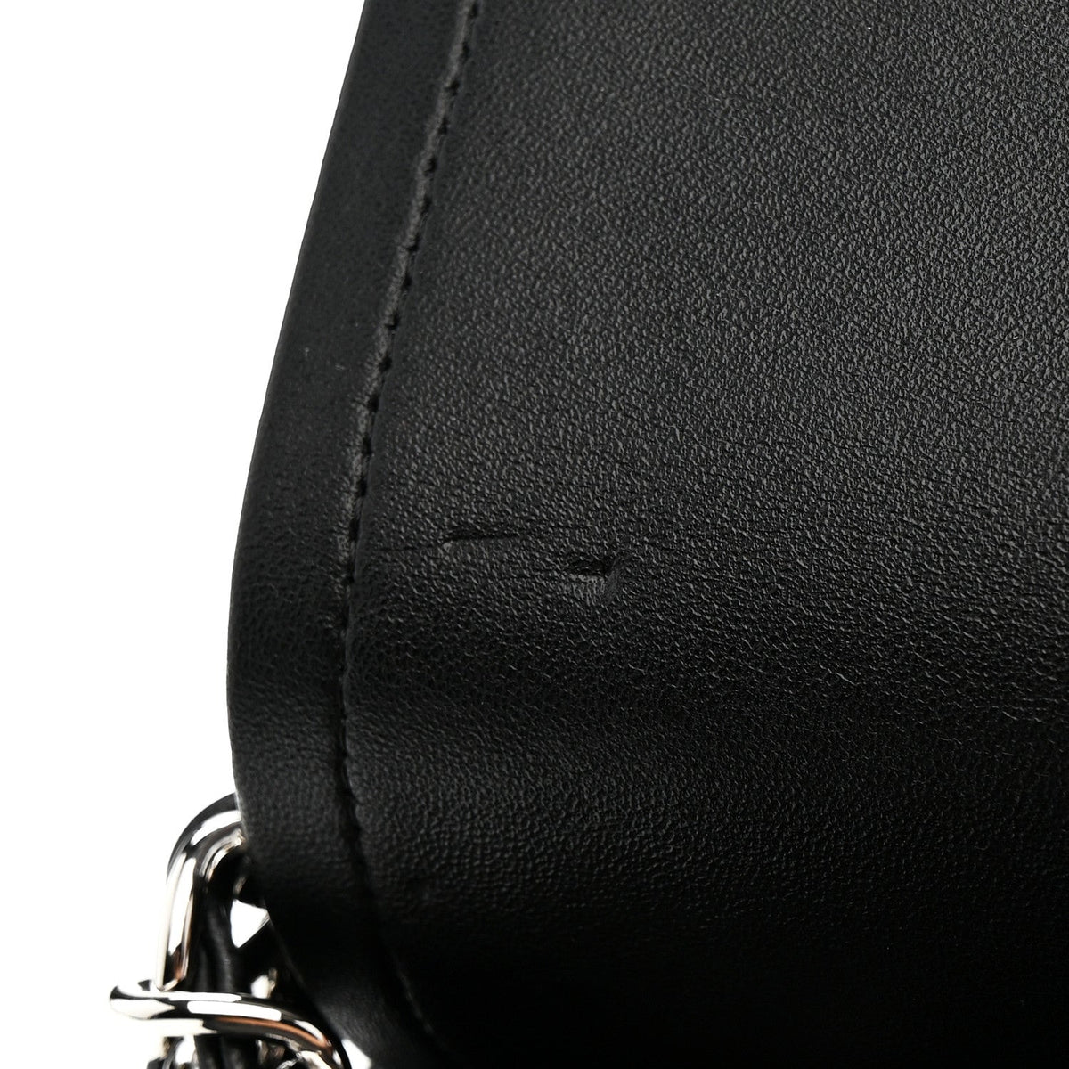 Lambskin Quilted Jumbo Double Flap Black
