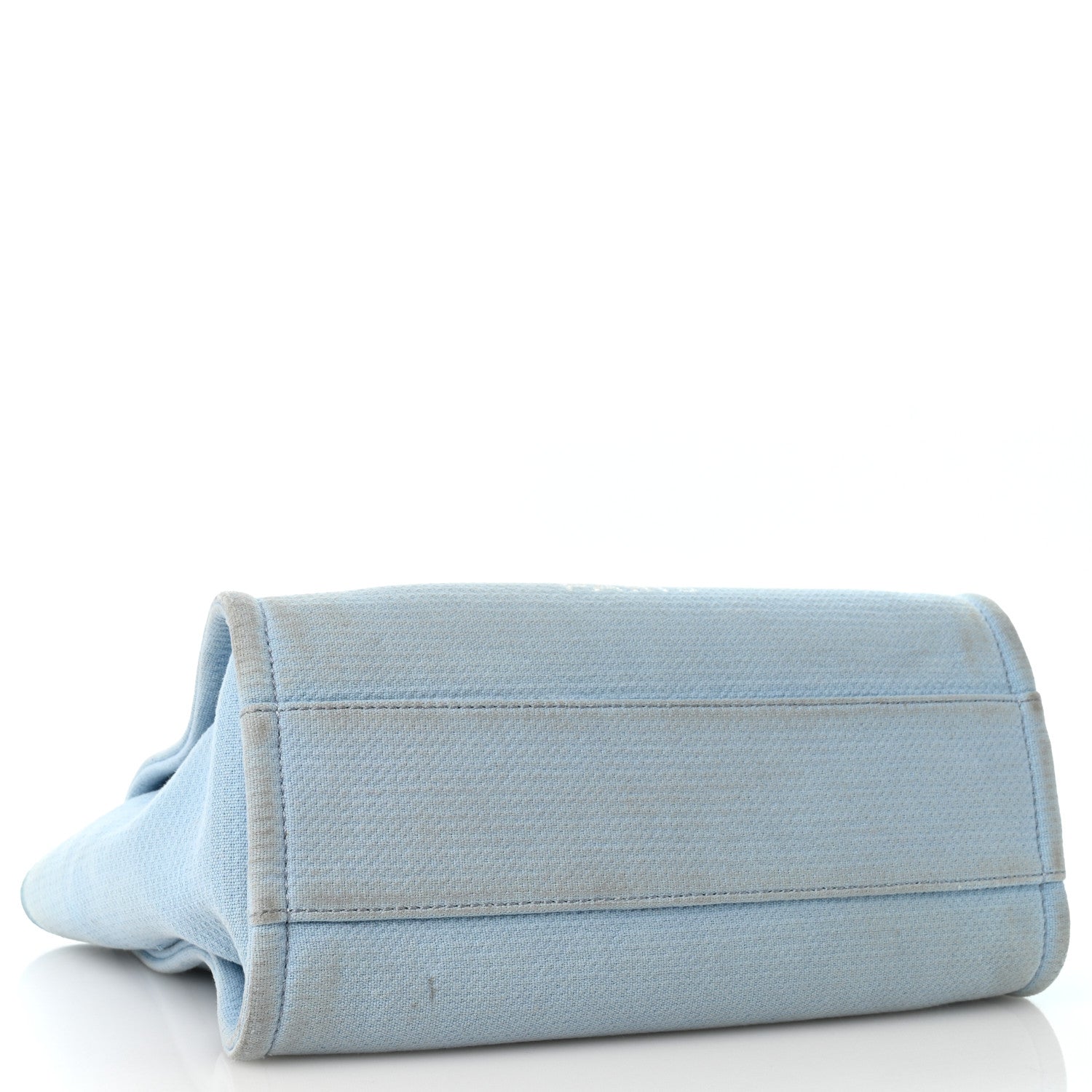 Mixed Fibers Small Deauville Tote Light Blue