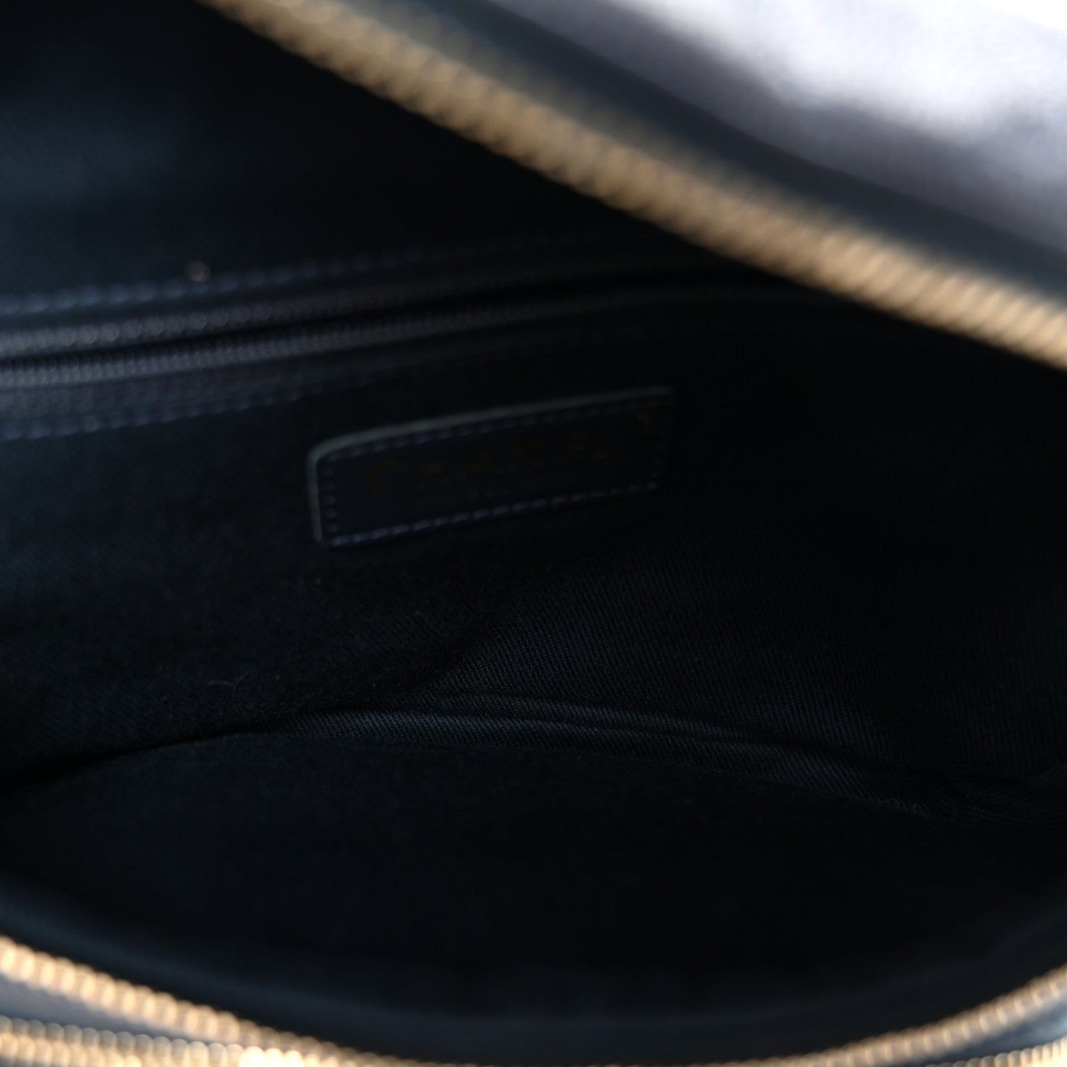 Caviar Quilted Business Affinity Waist Belt Bag Navy