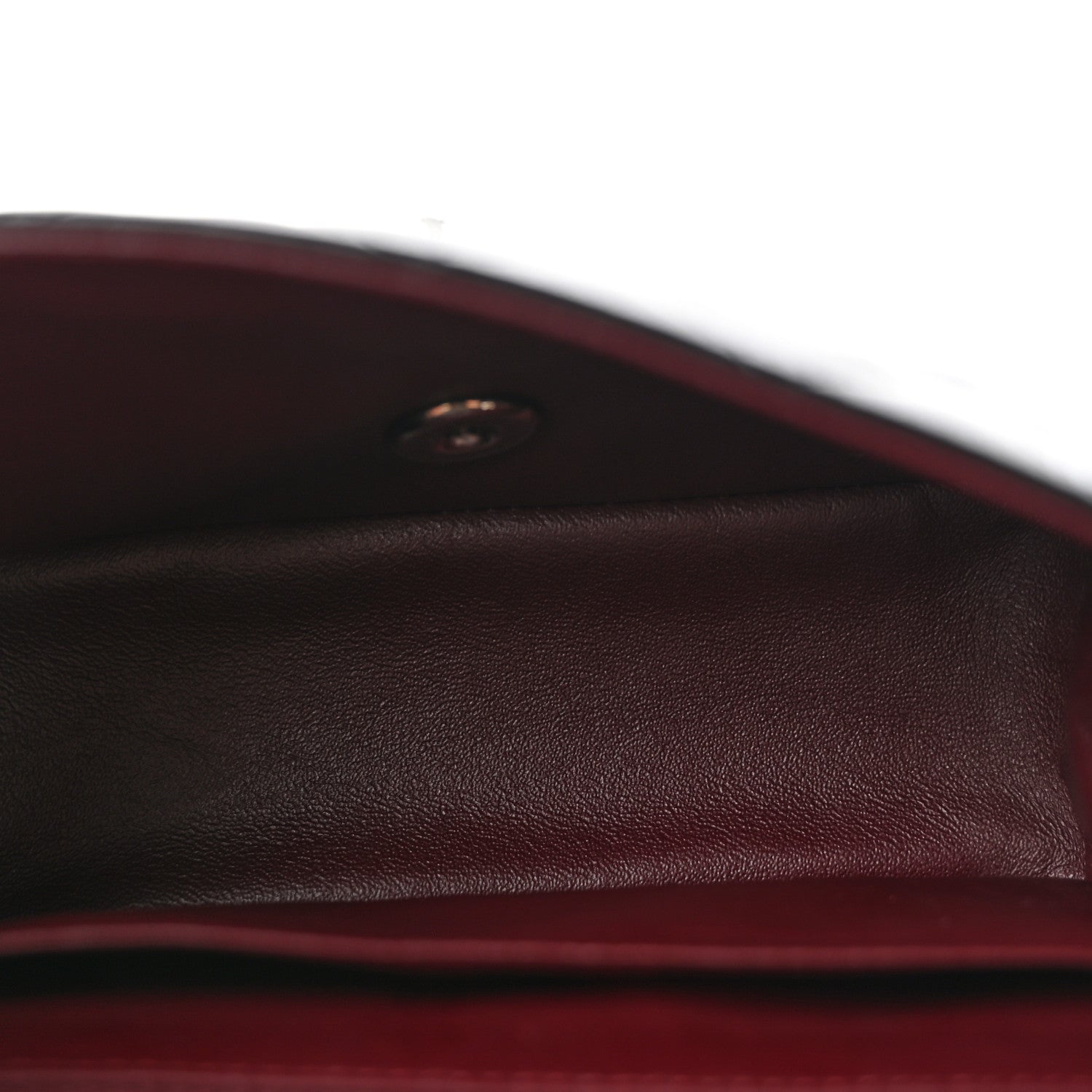 Lambskin Quilted Mini Square Flap Black