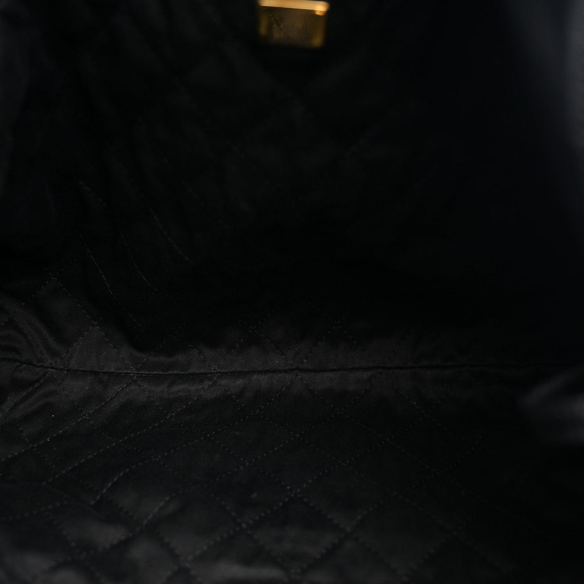 Shiny Calfskin Quilted Small Chanel 22 Black