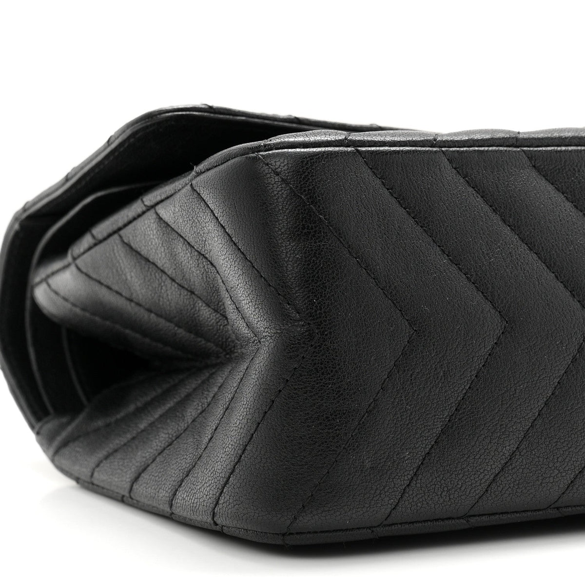 Sheepskin Chevron Quilted 2.55 Reissue 225 Double Flap So Black