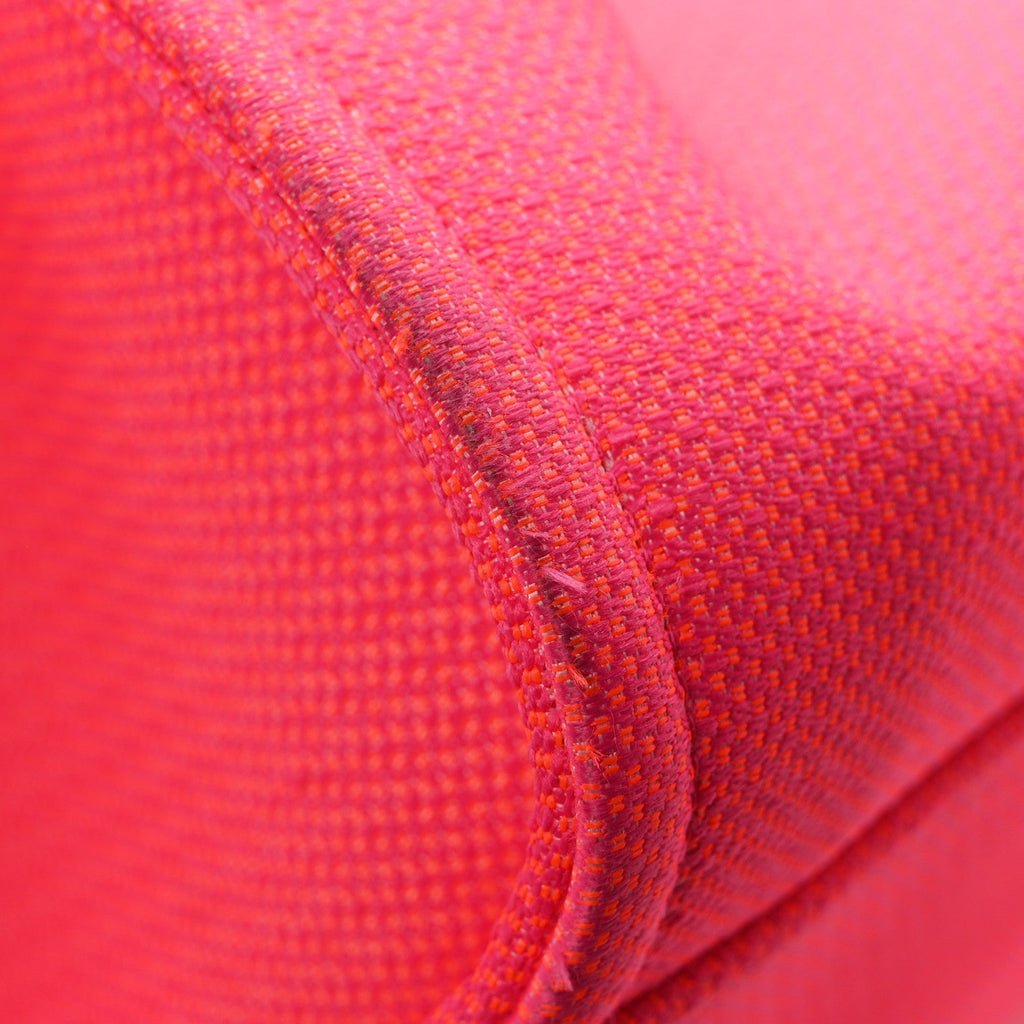 Mixed Fibers Calfskin Medium Deauville Tote Pink Orange