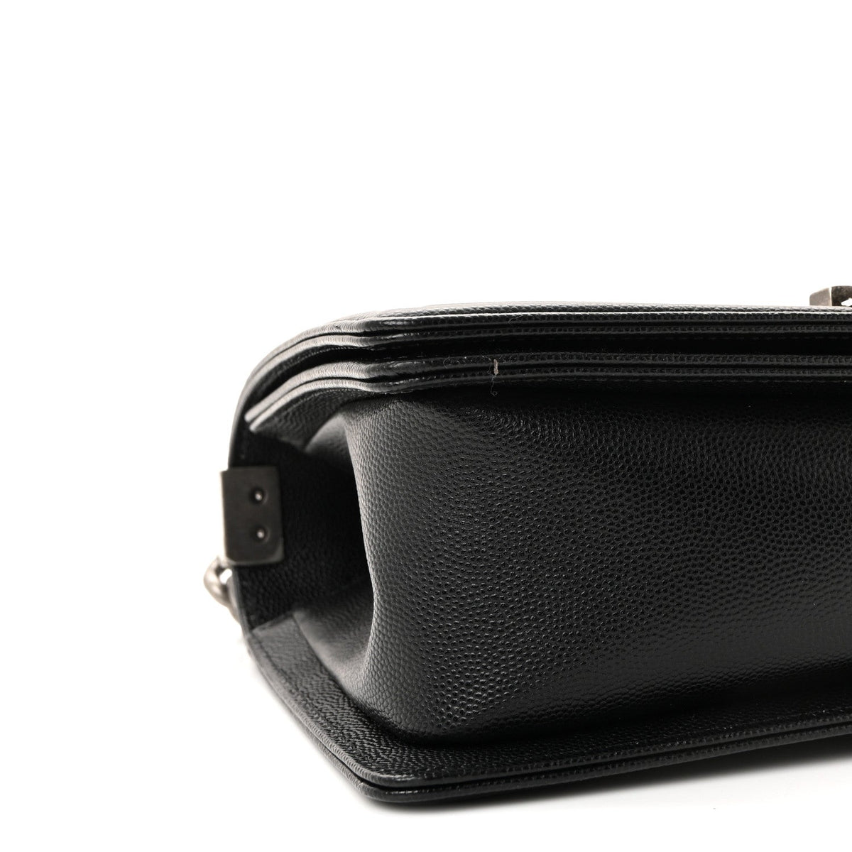 Caviar Quilted Medium Boy Flap Black