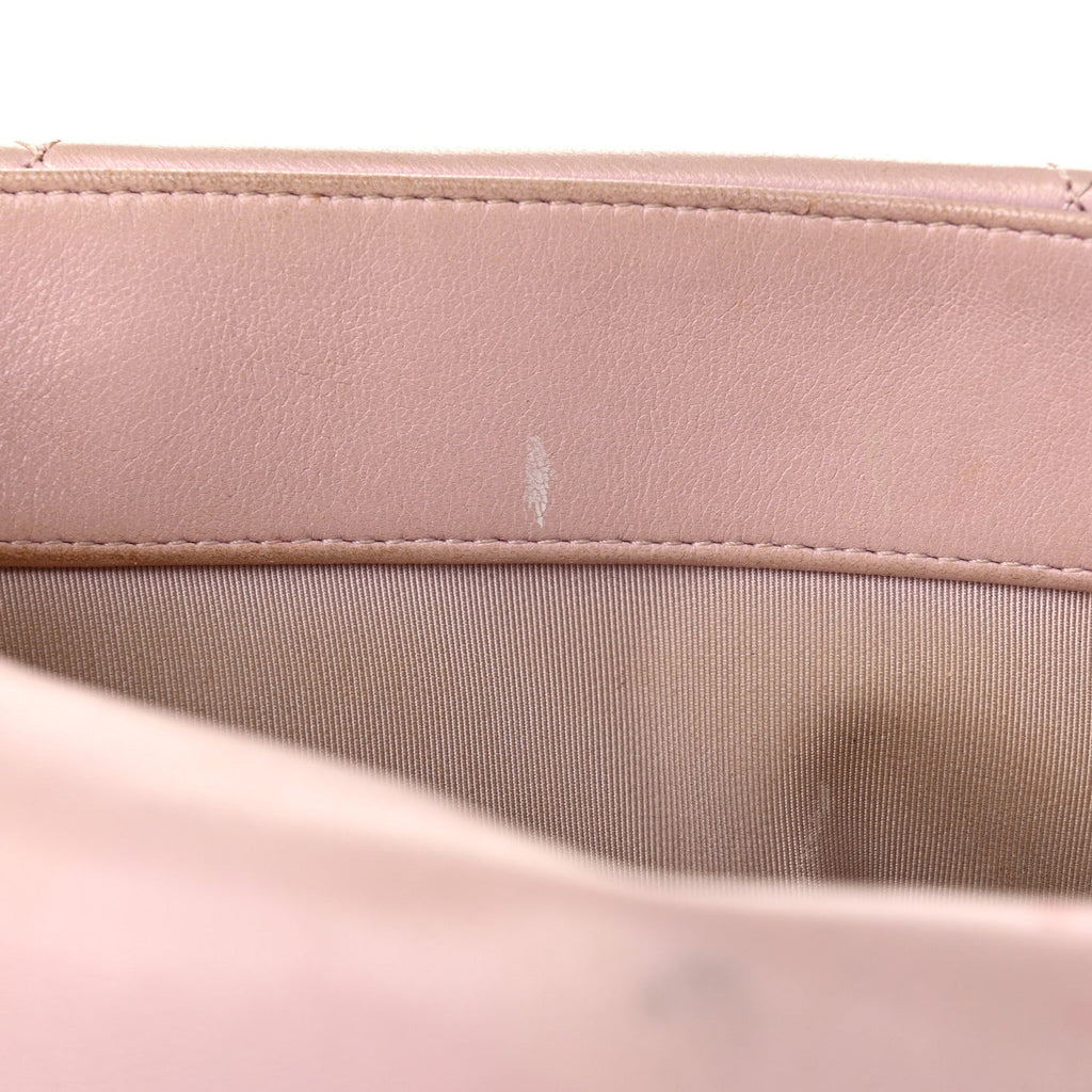 Lambskin Quilted Large Chanel 19 Flap Light Pink