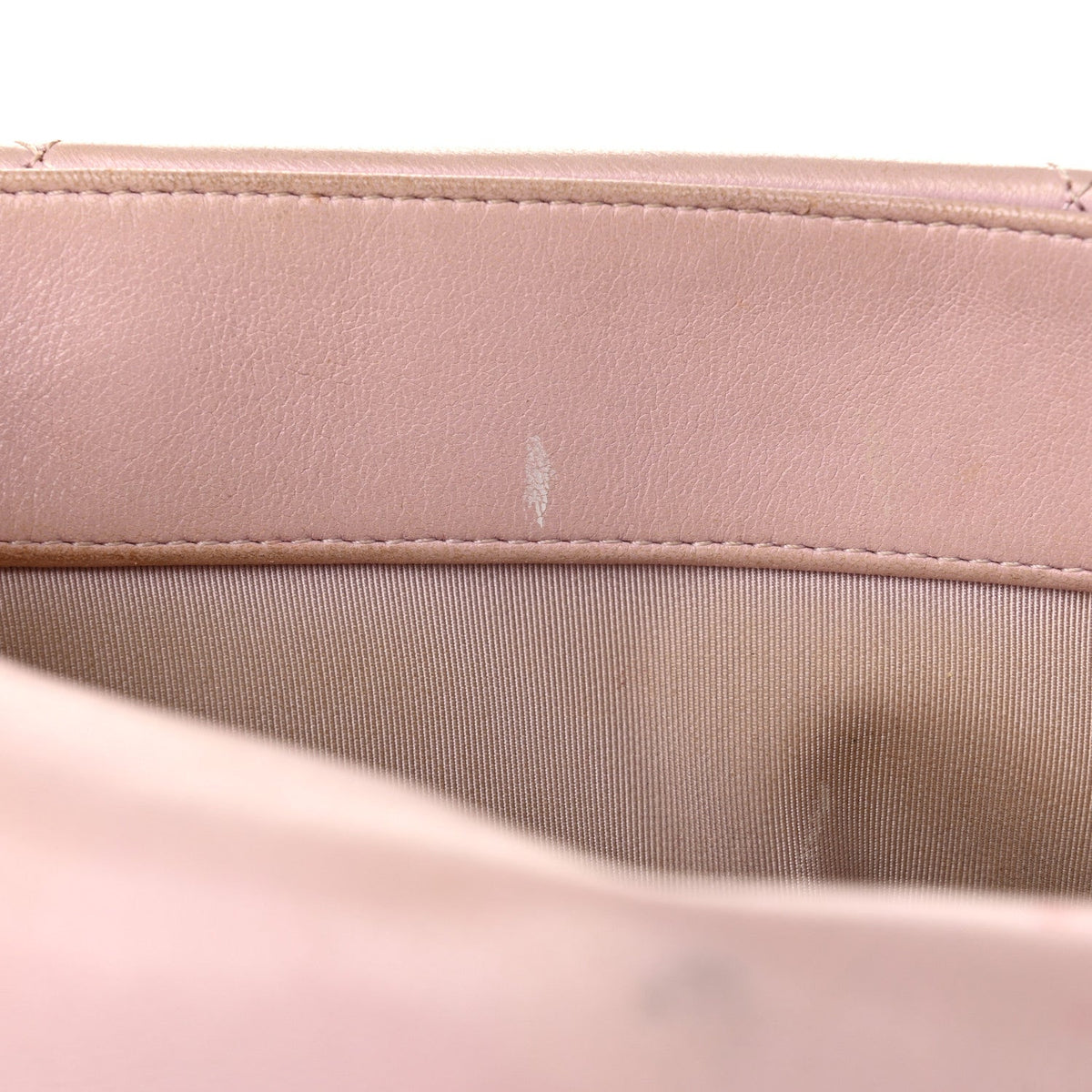 Lambskin Quilted Large Chanel 19 Flap Light Pink