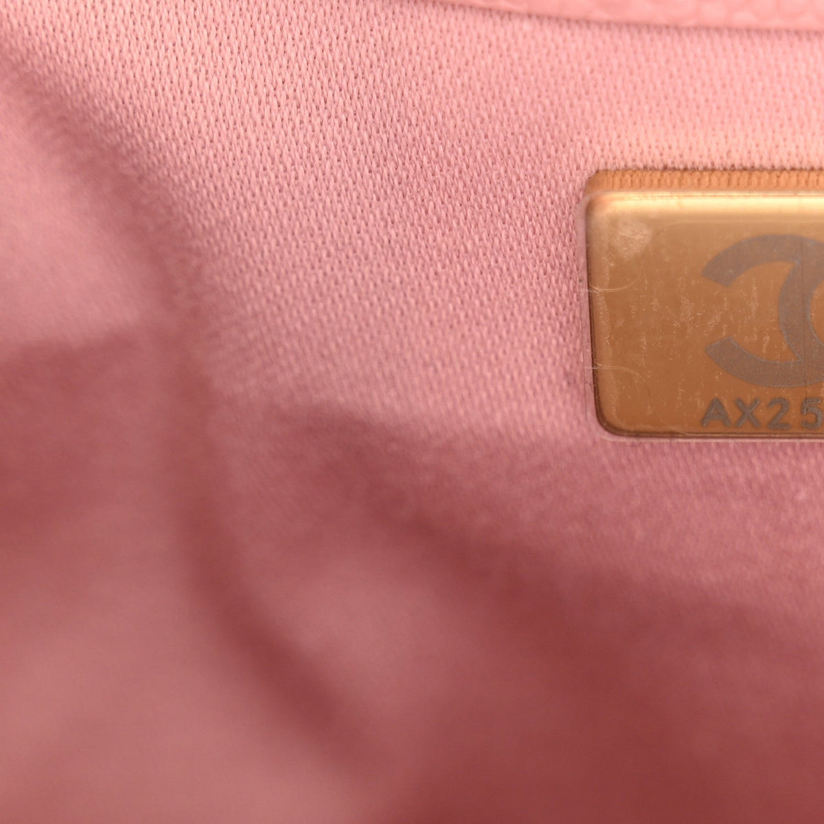 Caviar Quilted Mini Chanel 25 Handbag Light Pink