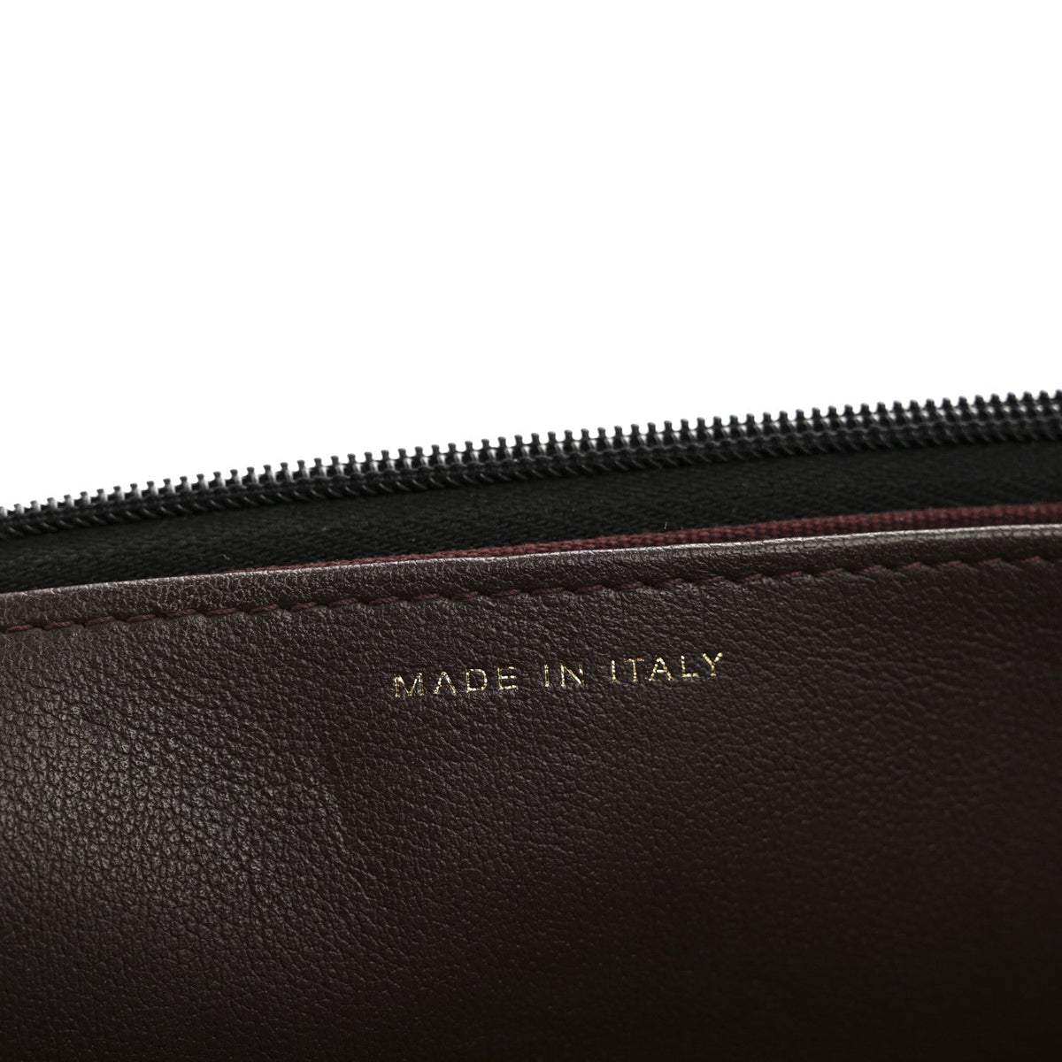 Lambskin Quilted Wallet On Chain WOC Black