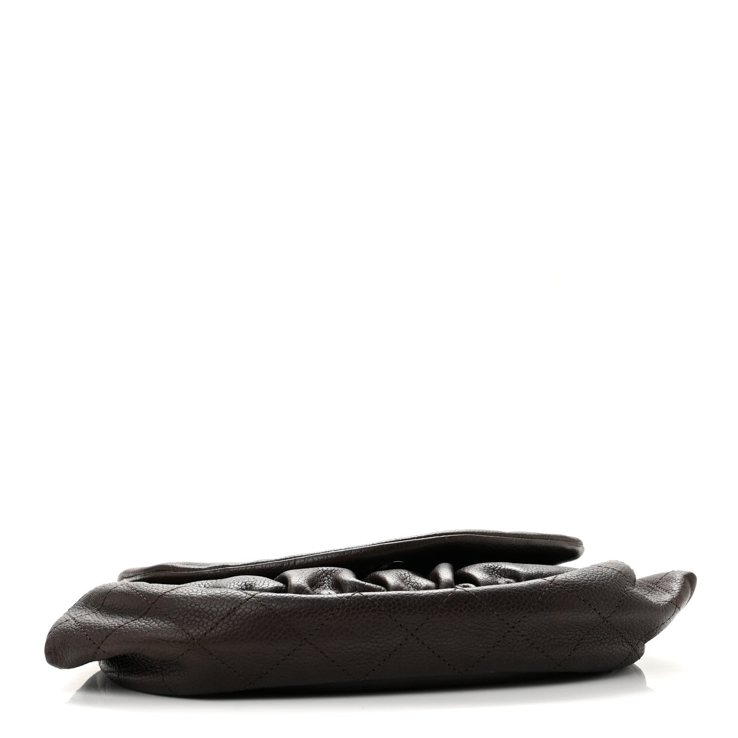 Caviar Half Moon Wallet On Chain WOC Brown