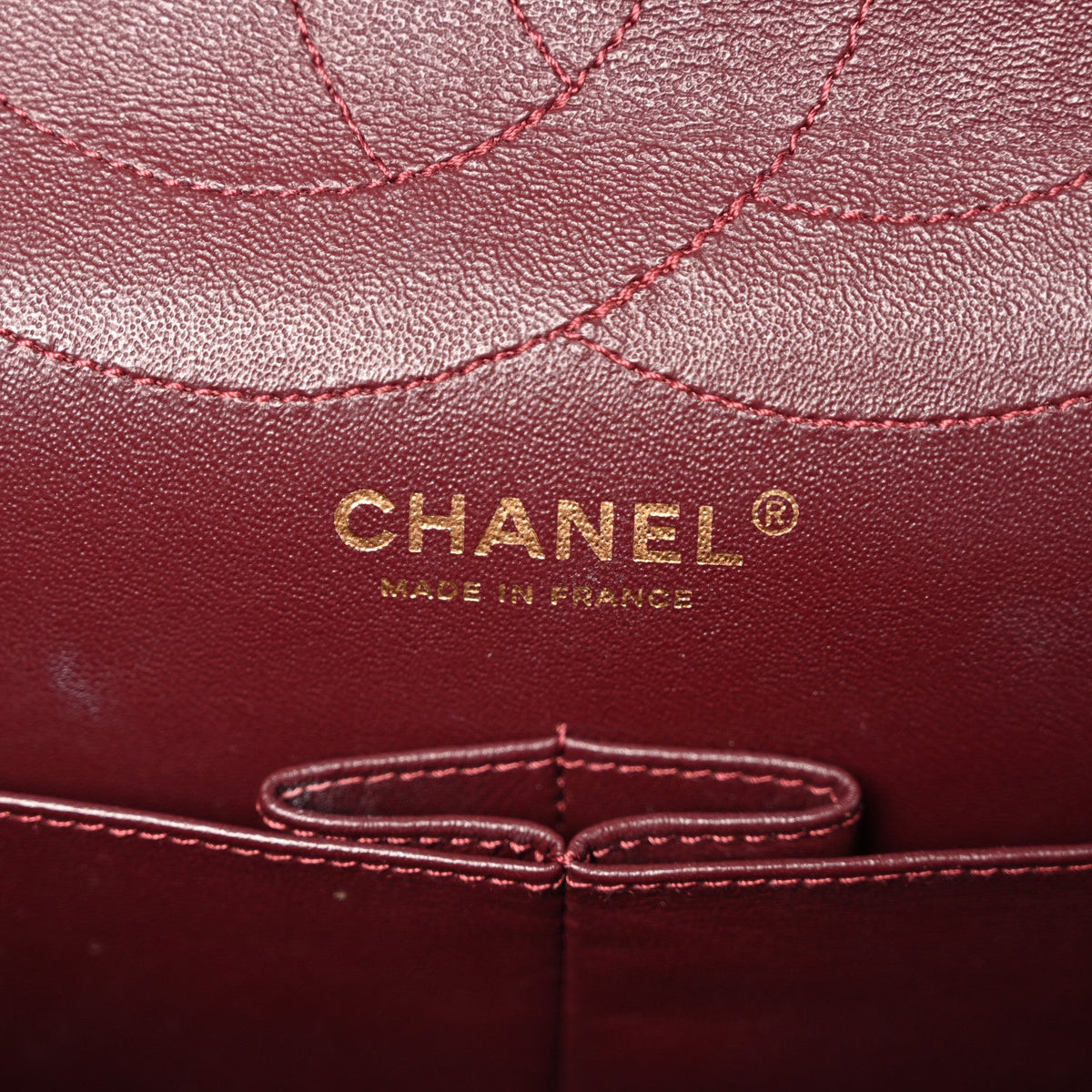 Aged Calfskin Quilted 2.55 Reissue 227 Flap Black